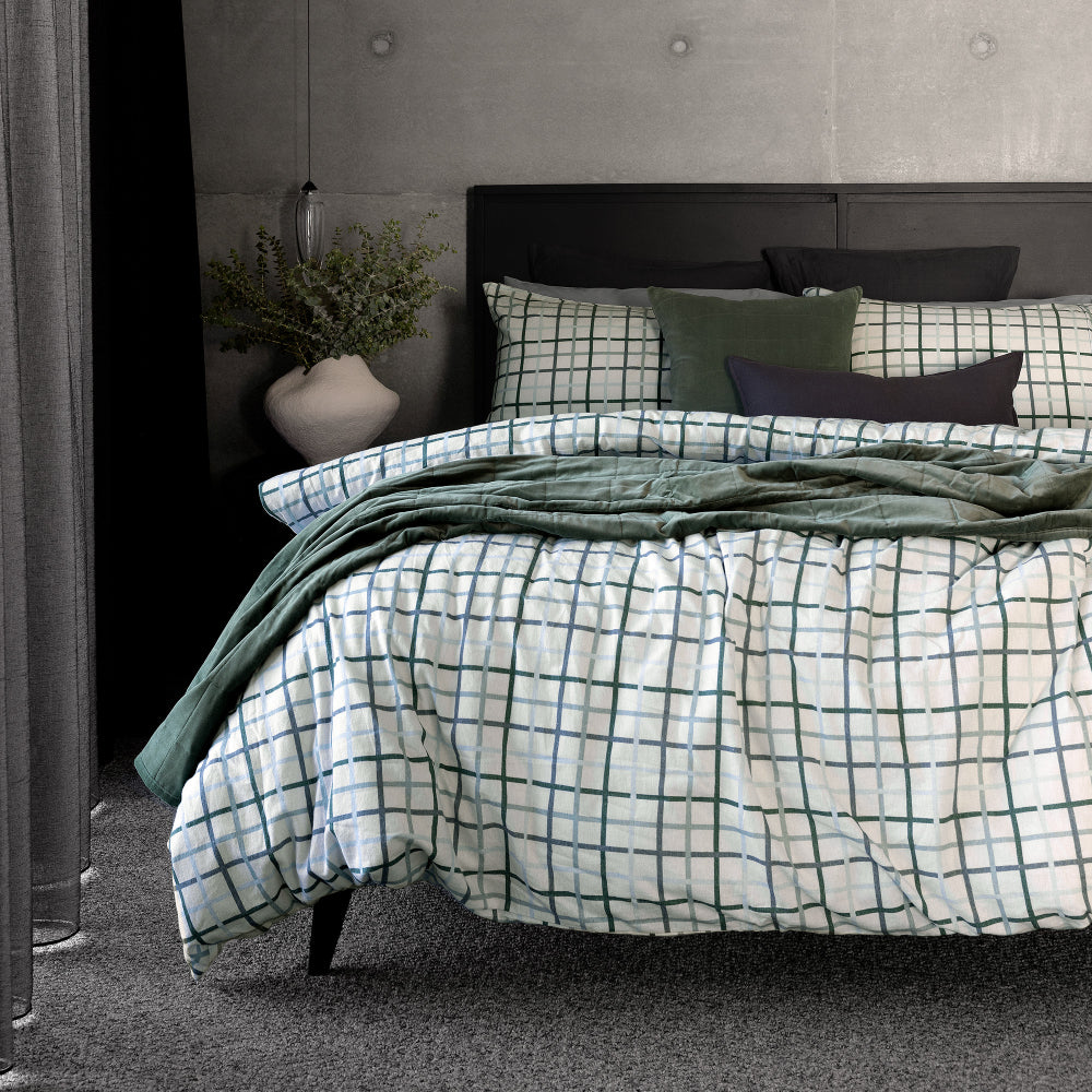 Bambury Campbell Flannelette Quilt Cover Set