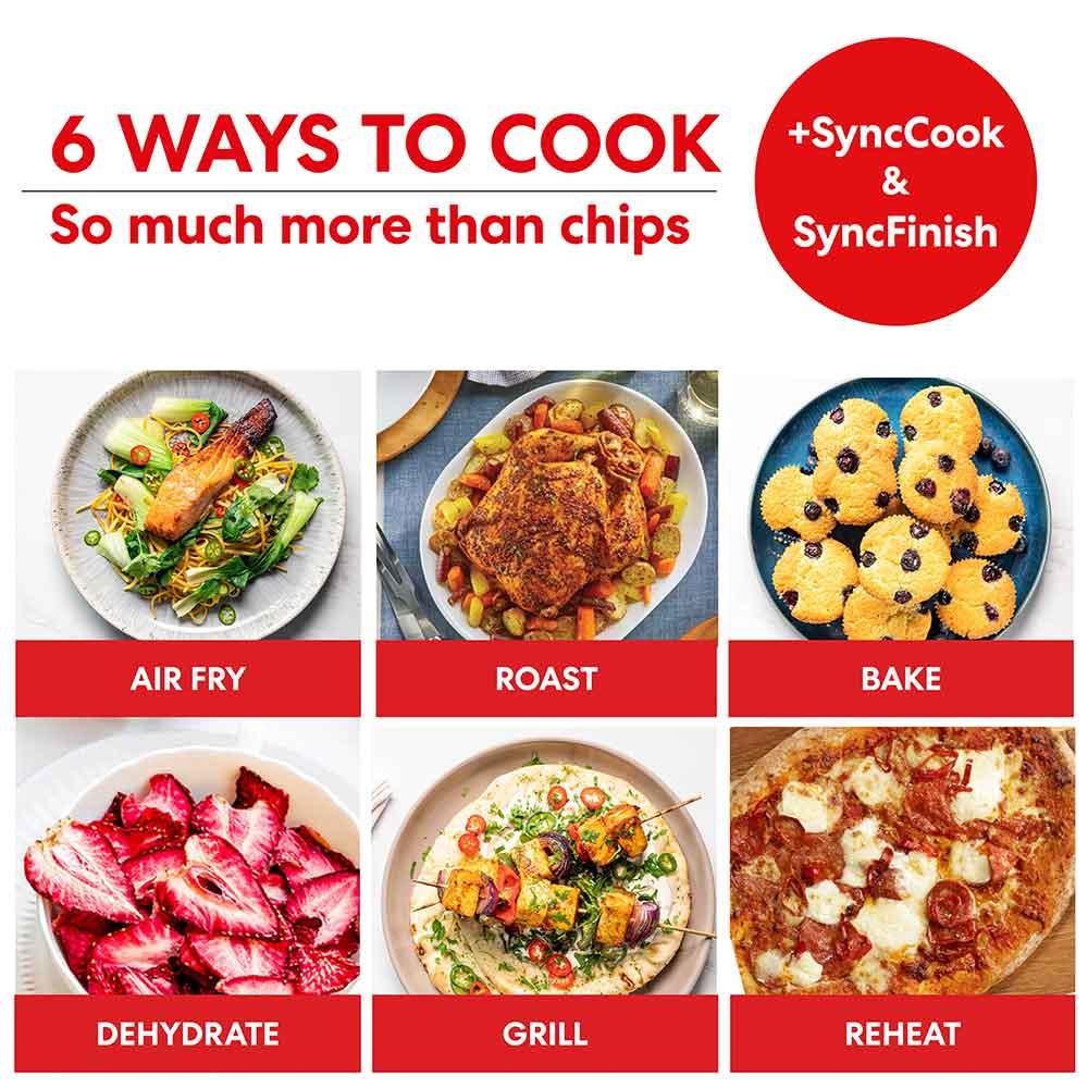 Instant Vortex ClearCook Dual Air Fryer 8L