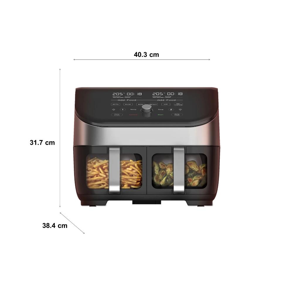 Instant Vortex ClearCook Dual Air Fryer 8L