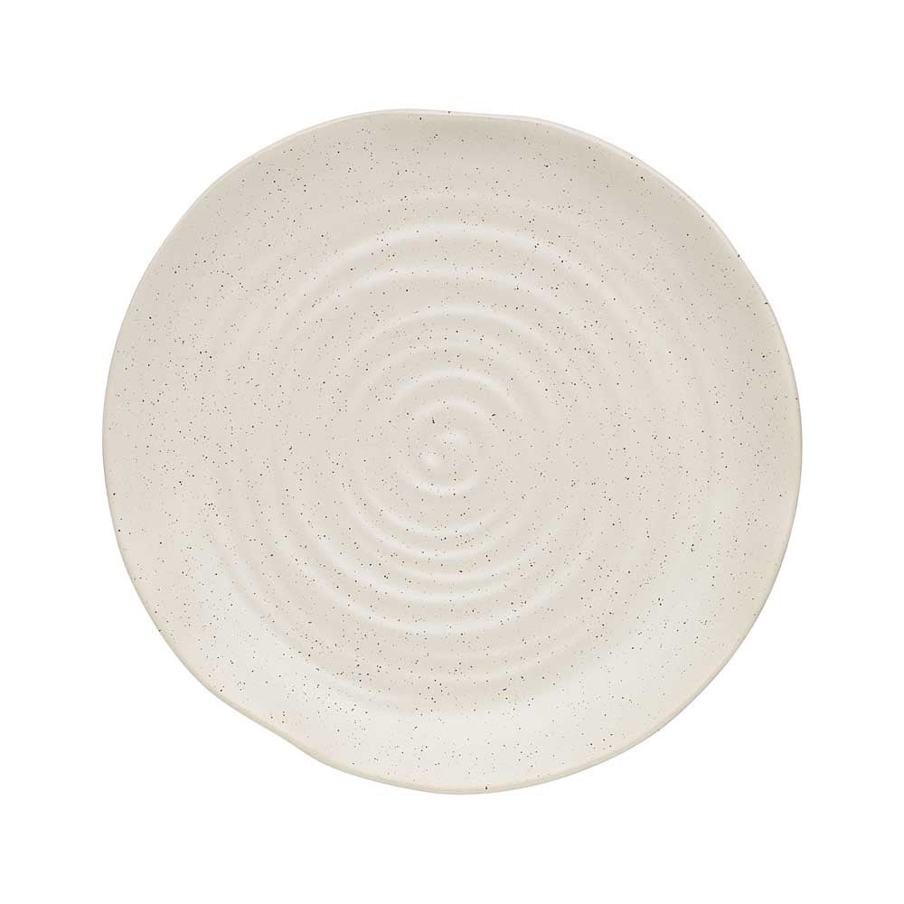 Ecology Ottawa 4 Piece Dinner Set in Calico Cream with dinner plate at MyHouse