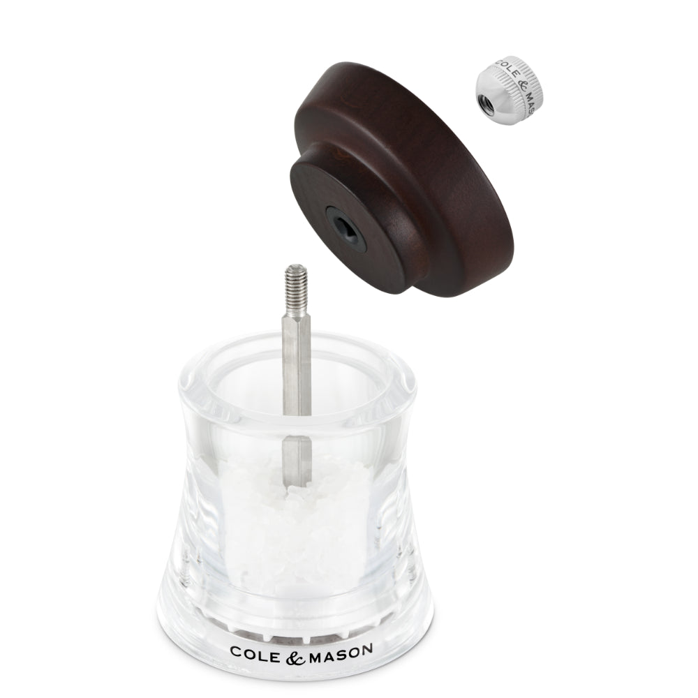 Cole & Mason Holborn 95mm Salt Mill Black Wood