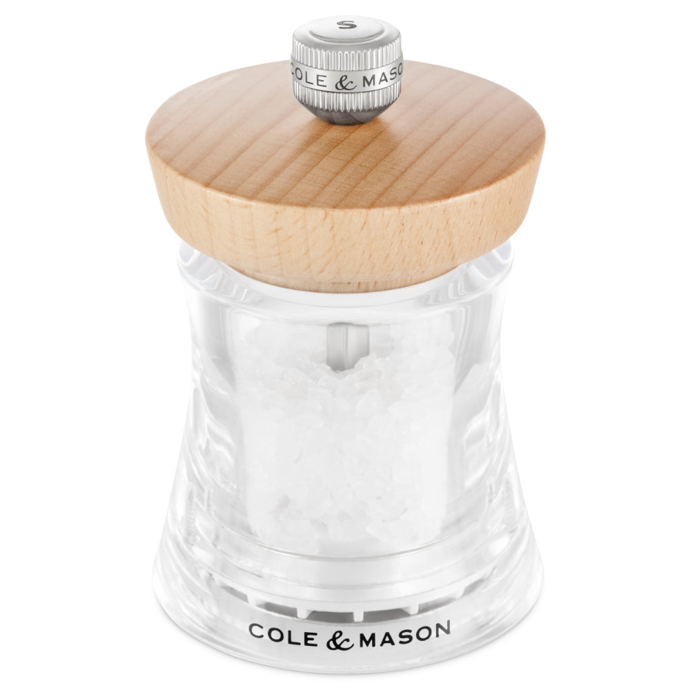 Cole & Mason Holborn 95mm Salt Mill Natural Beech