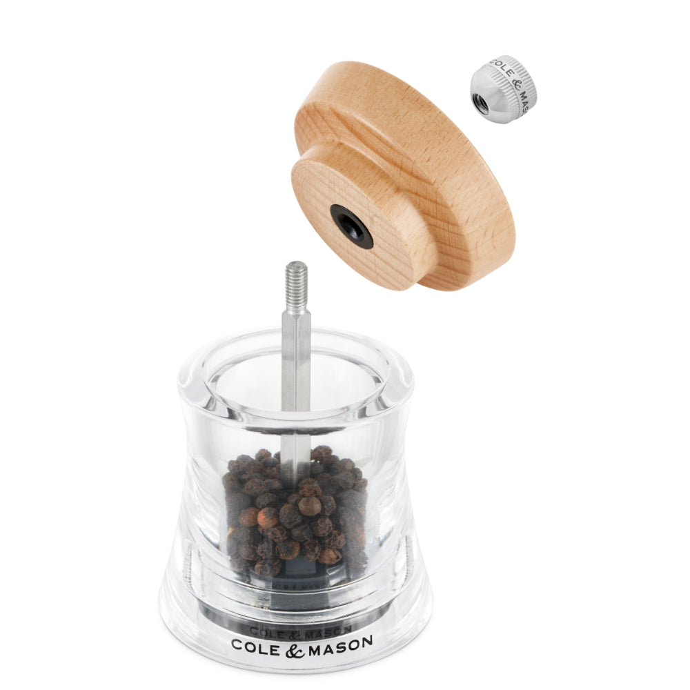 Cole & Mason Holborn 95mm Pepper Mill Natural Beech