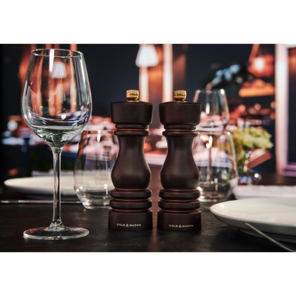 Cole & Mason London Mills Gift Set Choc Wood