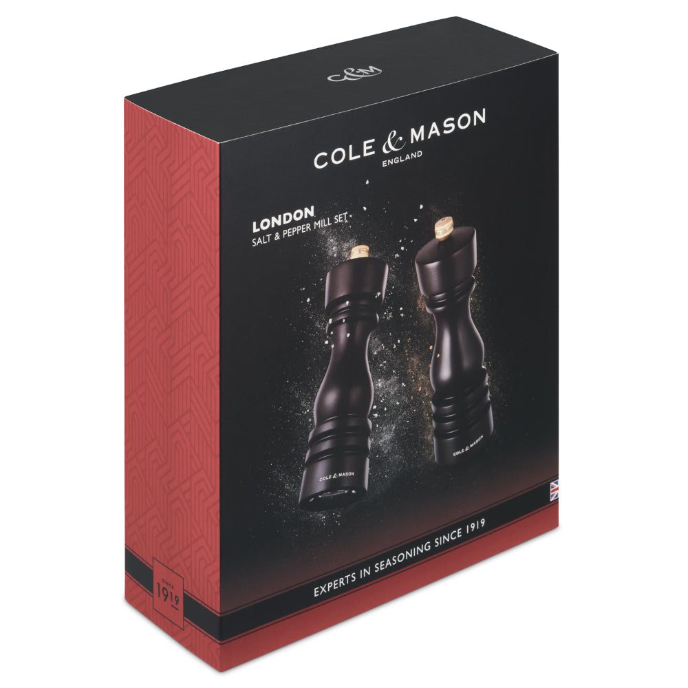 Cole & Mason London Mills Gift Set Choc Wood