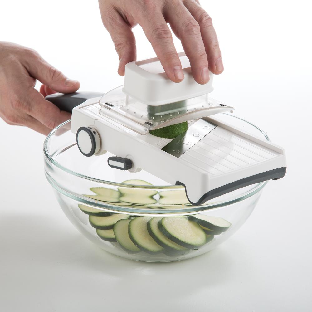 Progressive Hand-Held Adjustable Julienne & Slicer