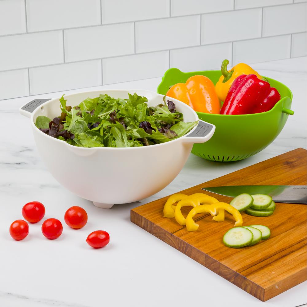 Progressive 2 Piece Rinse & Drain Colander