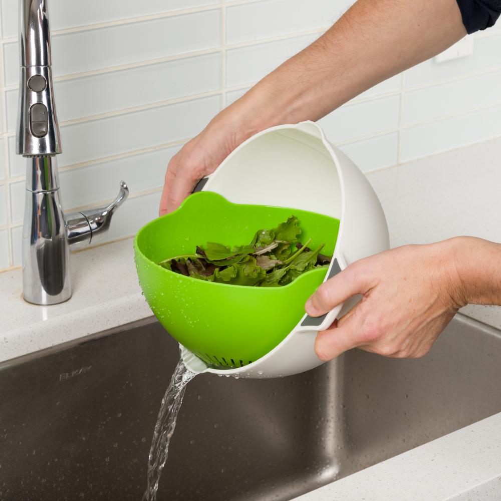 Progressive 2 Piece Rinse & Drain Colander
