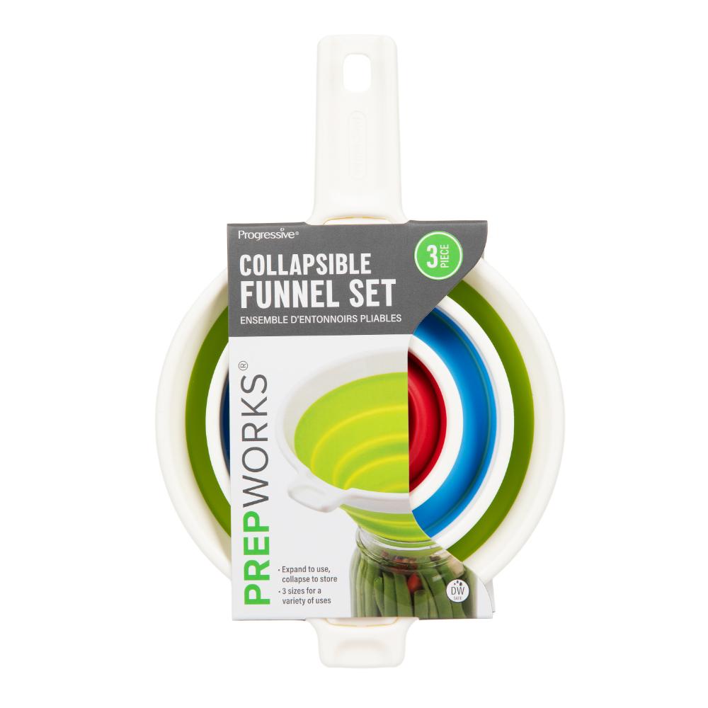 Progressive Set of 3 Collapsible Funnels