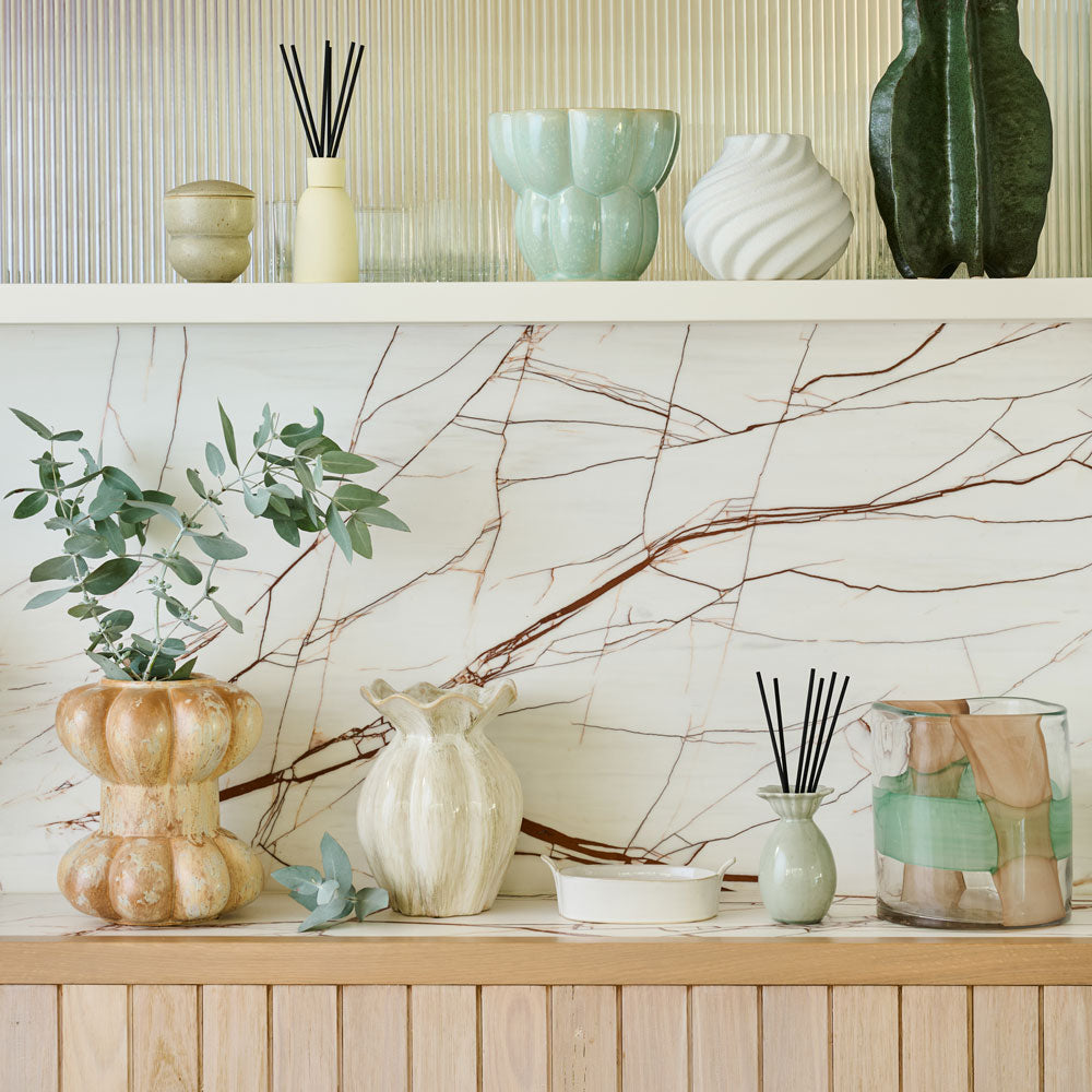 Ecology Dune Ceramic Vase 26.8cm Celadon