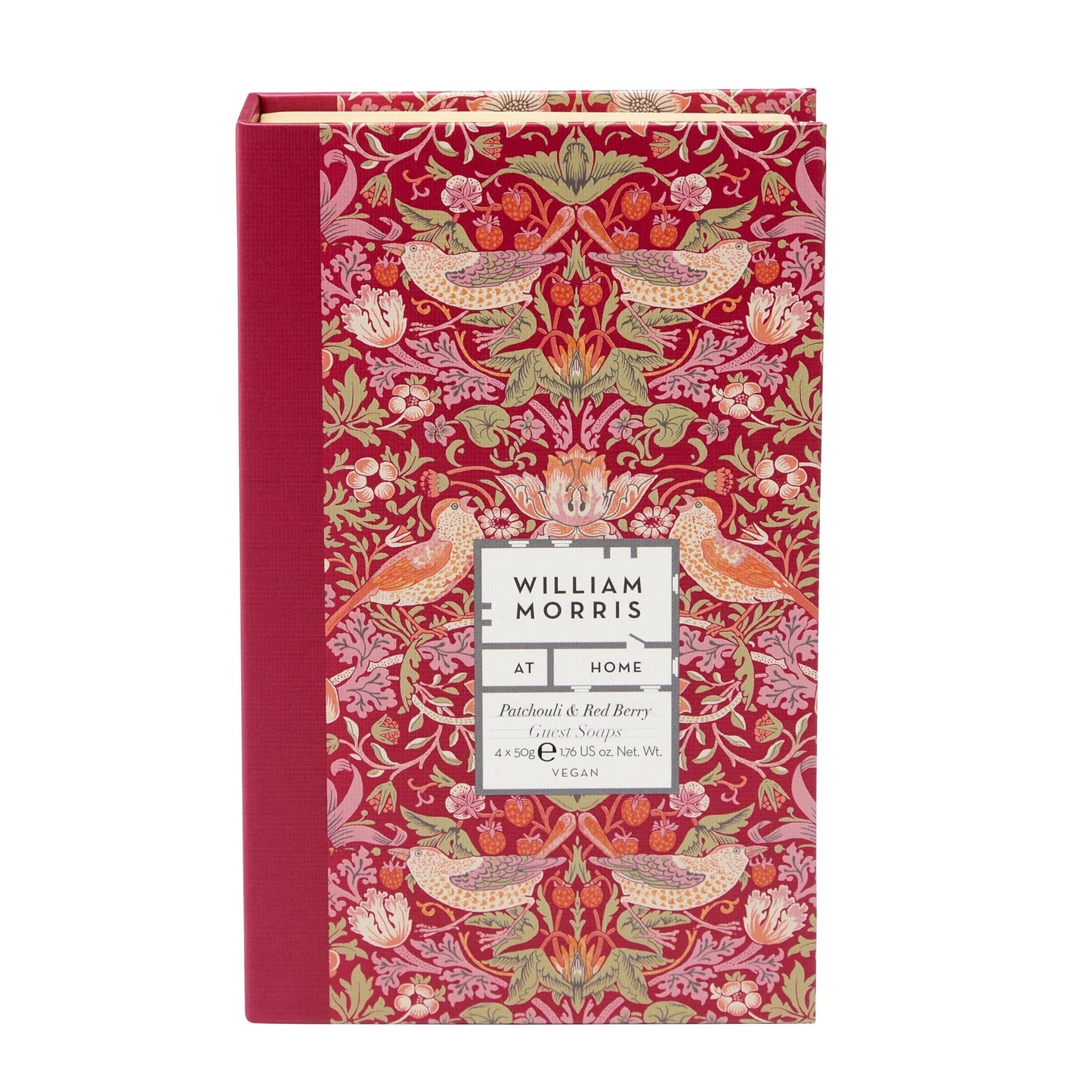 William Morris At Home Strawberry Thief Guest Soaps