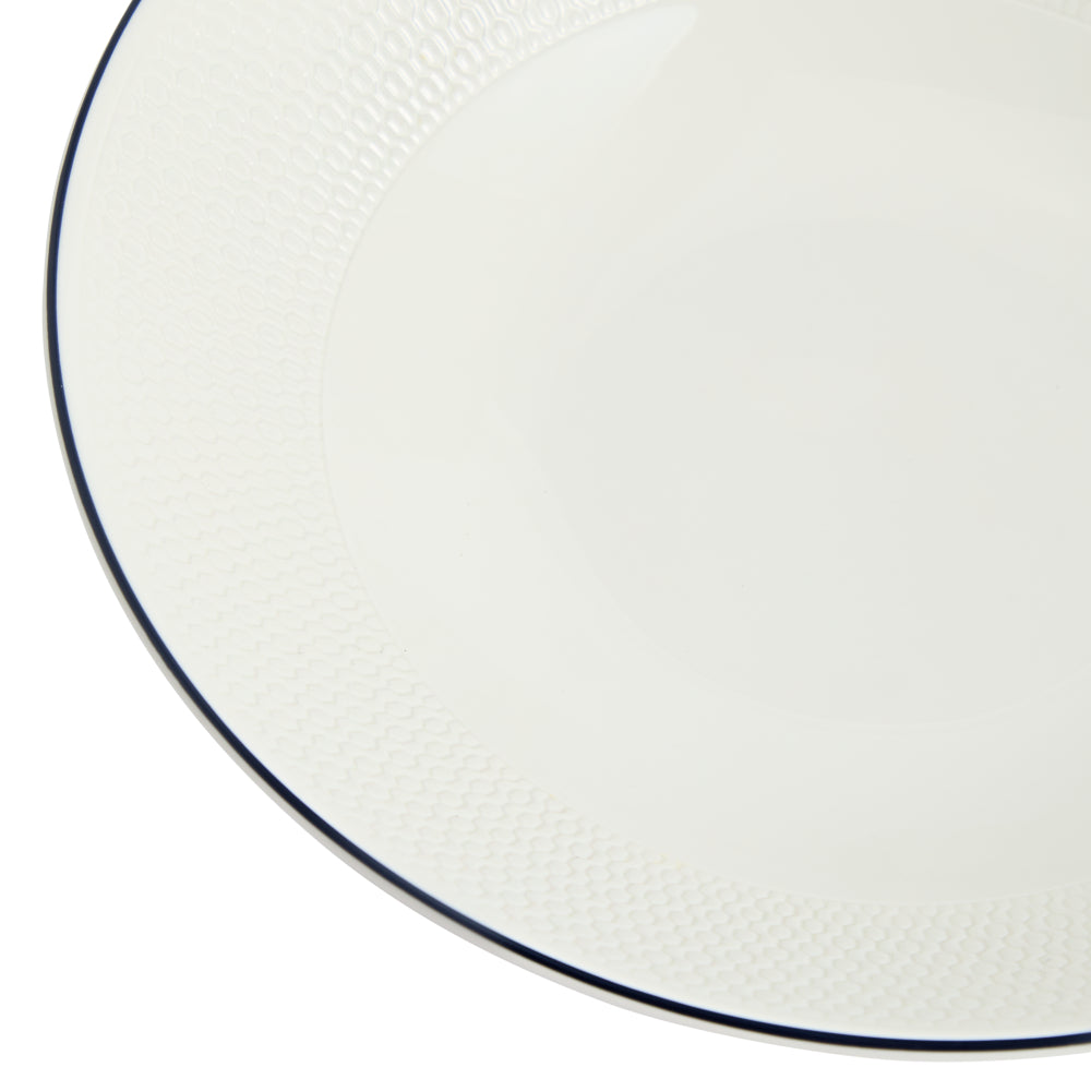 Wedgwood Gio Blue Pasta Bowl 23cm