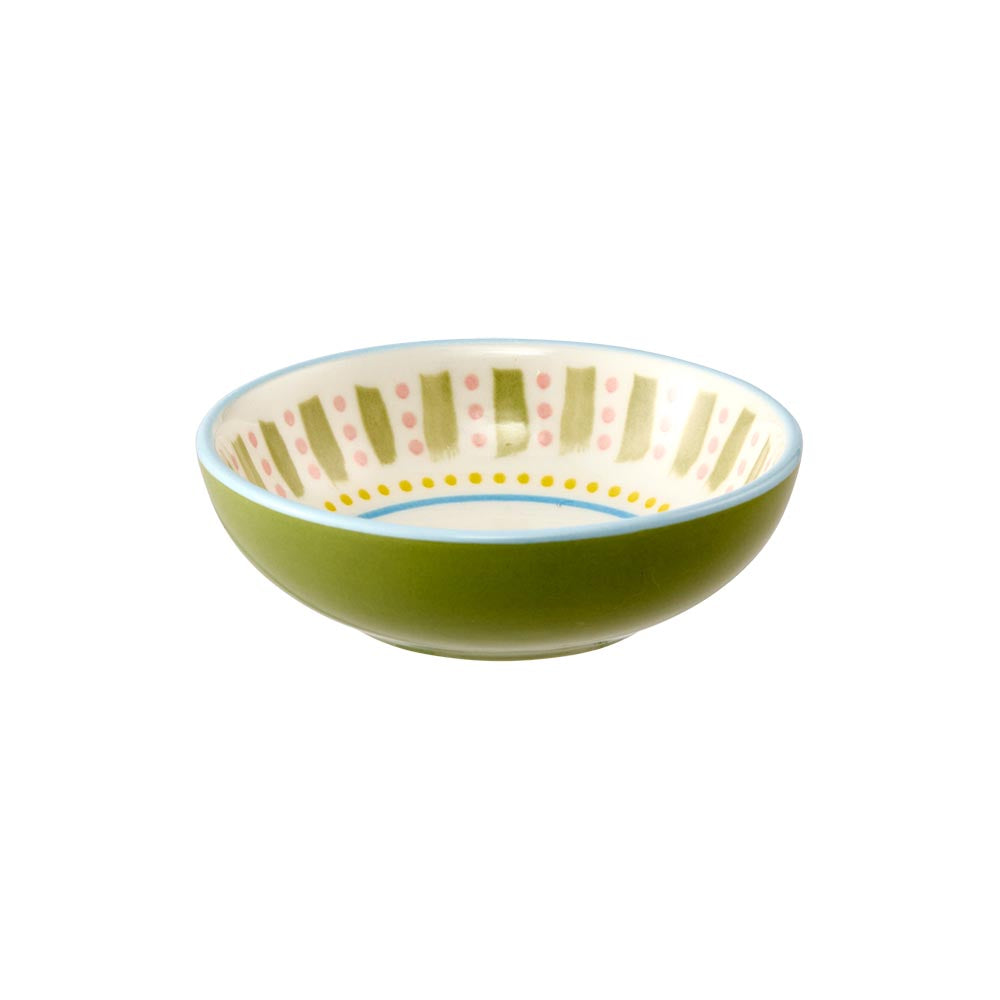 Ambrosia Siena Shallow Dip Bowl Green - MyHouse