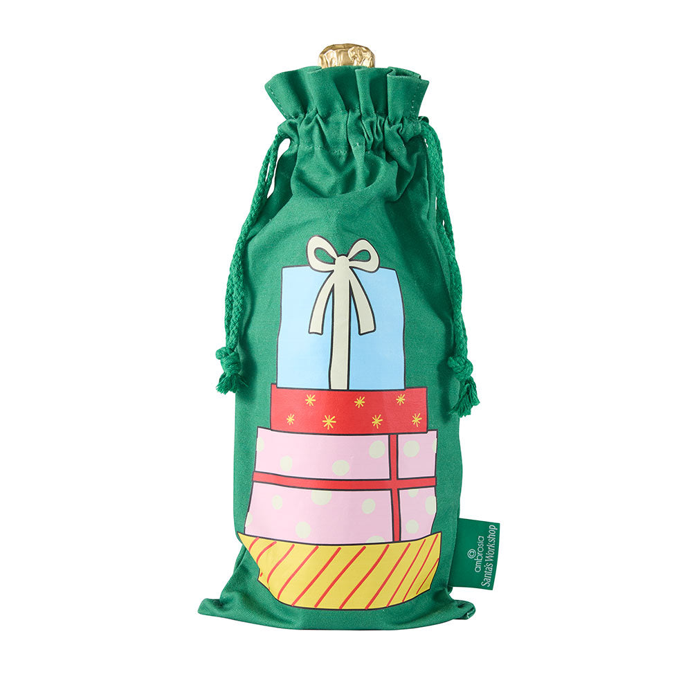 Ambrosia Santas Workshop Wine Bag