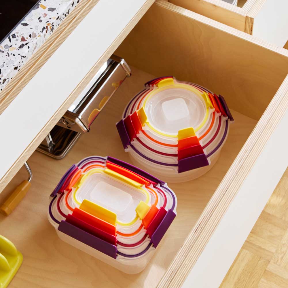 Joseph Joseph Nest Lock 8-Piece Multi-Size Storage Container Set at MyHouse