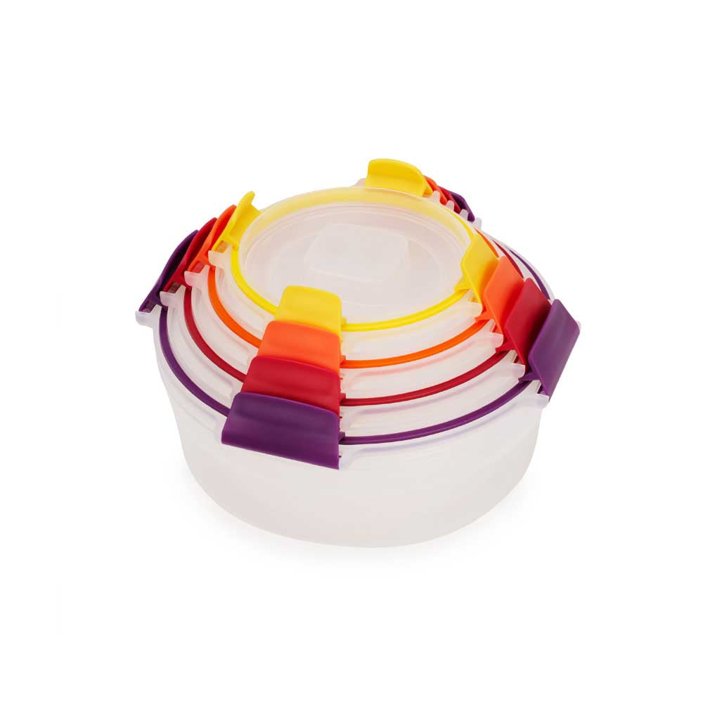 Joseph Joseph Nest Lock 4-Piece Round Multi-Size Storage Container Set at MyHouse