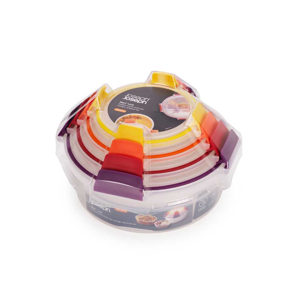 Joseph Joseph Nest Lock 4-Piece Round Multi-Size Storage Container Set at MyHouse