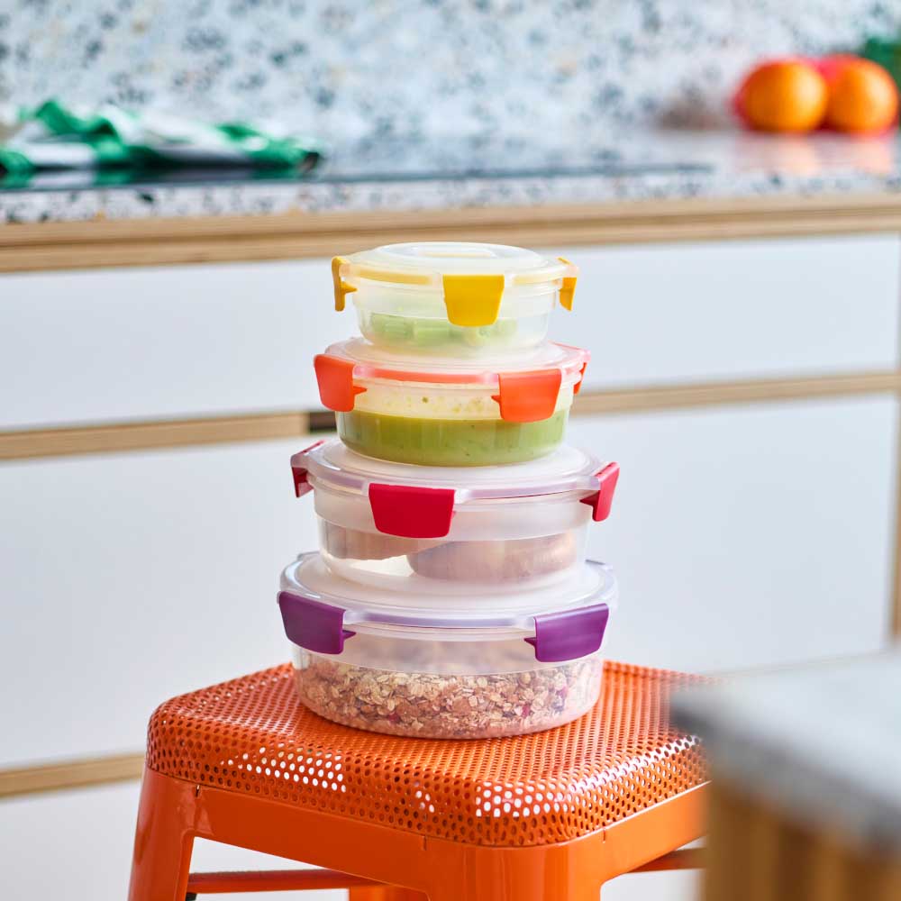 Joseph Joseph Nest Lock 4-Piece Round Multi-Size Storage Container Set at MyHouse