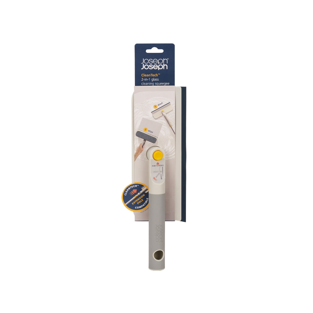 Joseph Joseph Cleantech 2-In-1 Glass Cleaning Squeegee at MyHouse