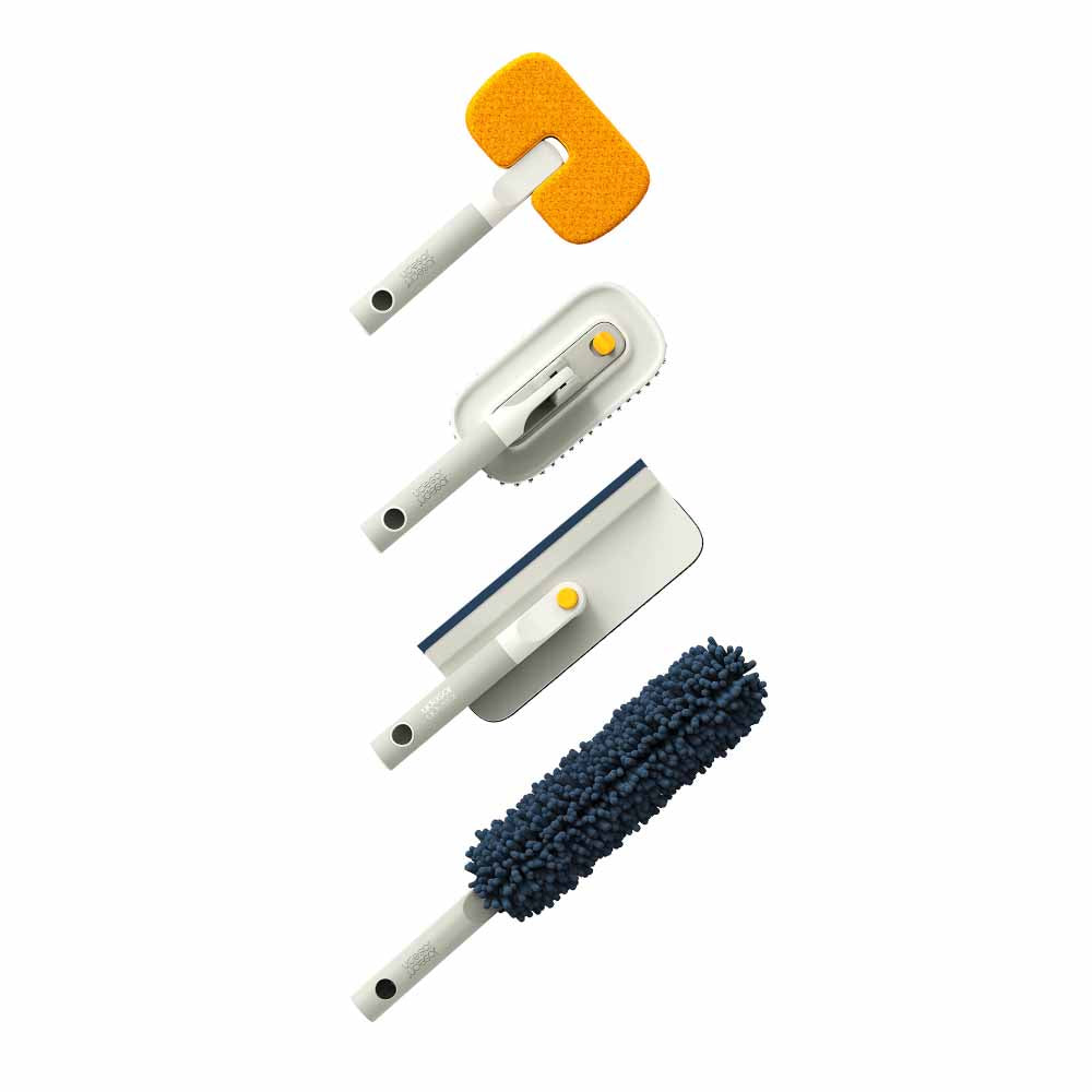 Joseph Joseph Cleantech Deep Cleaning Set With Extension Pole at MyHouse