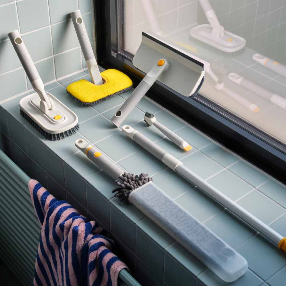 Joseph Joseph Cleantech Deep Cleaning Set With Extension Pole at MyHouse