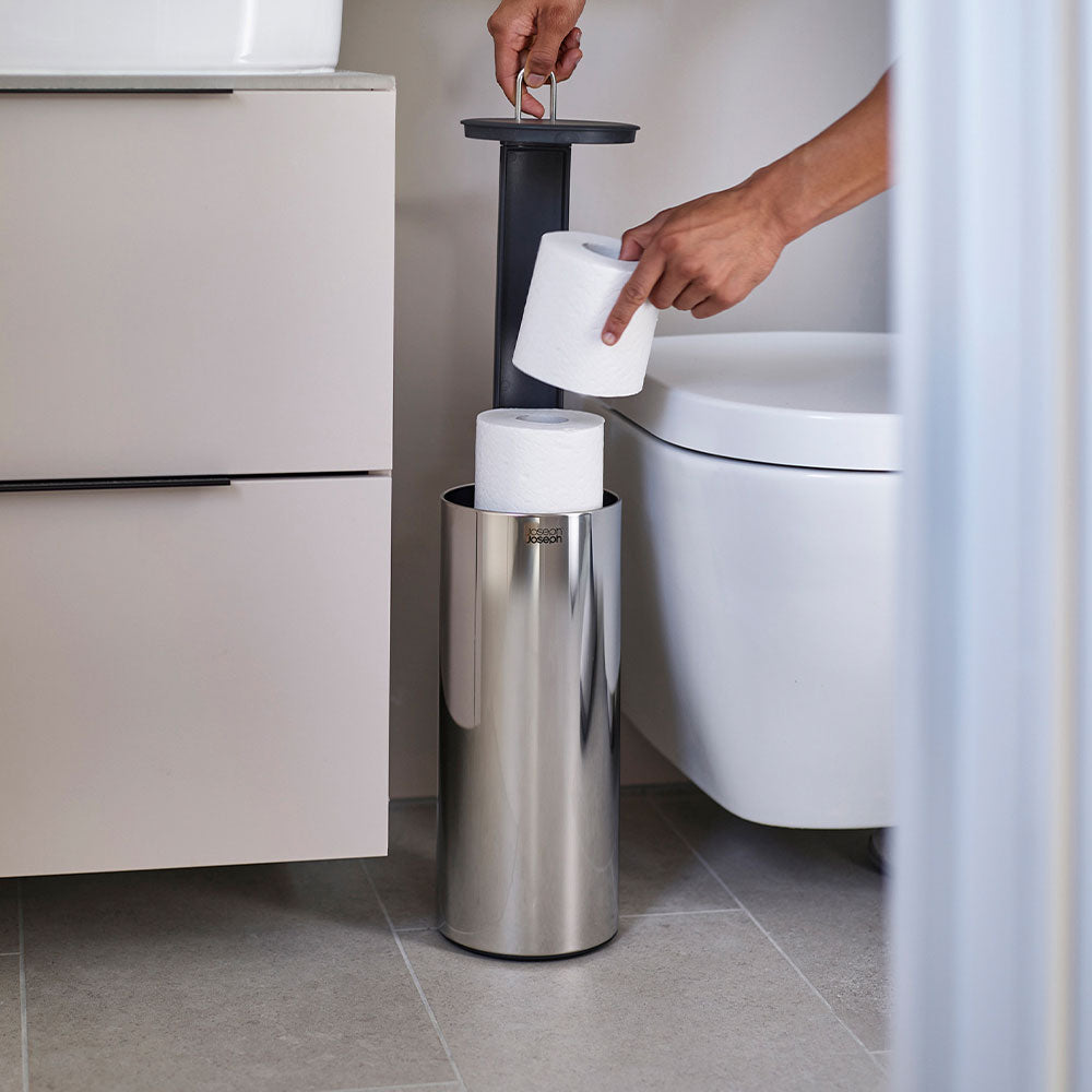 Joseph Joseph EasyStore Luxe Concealed Toilet Roll Holder
