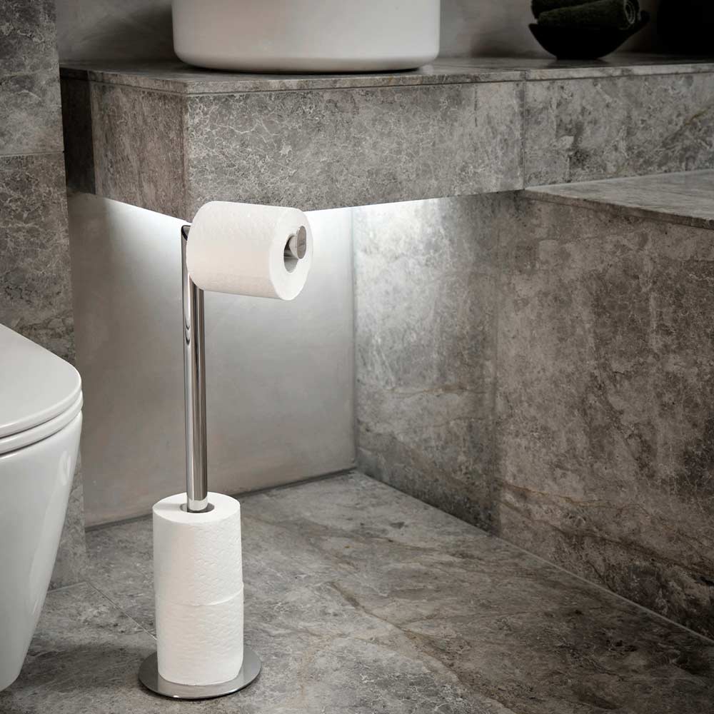 Joseph Joseph EasyStore Luxe 2-in-1 Toilet Roll Stand
