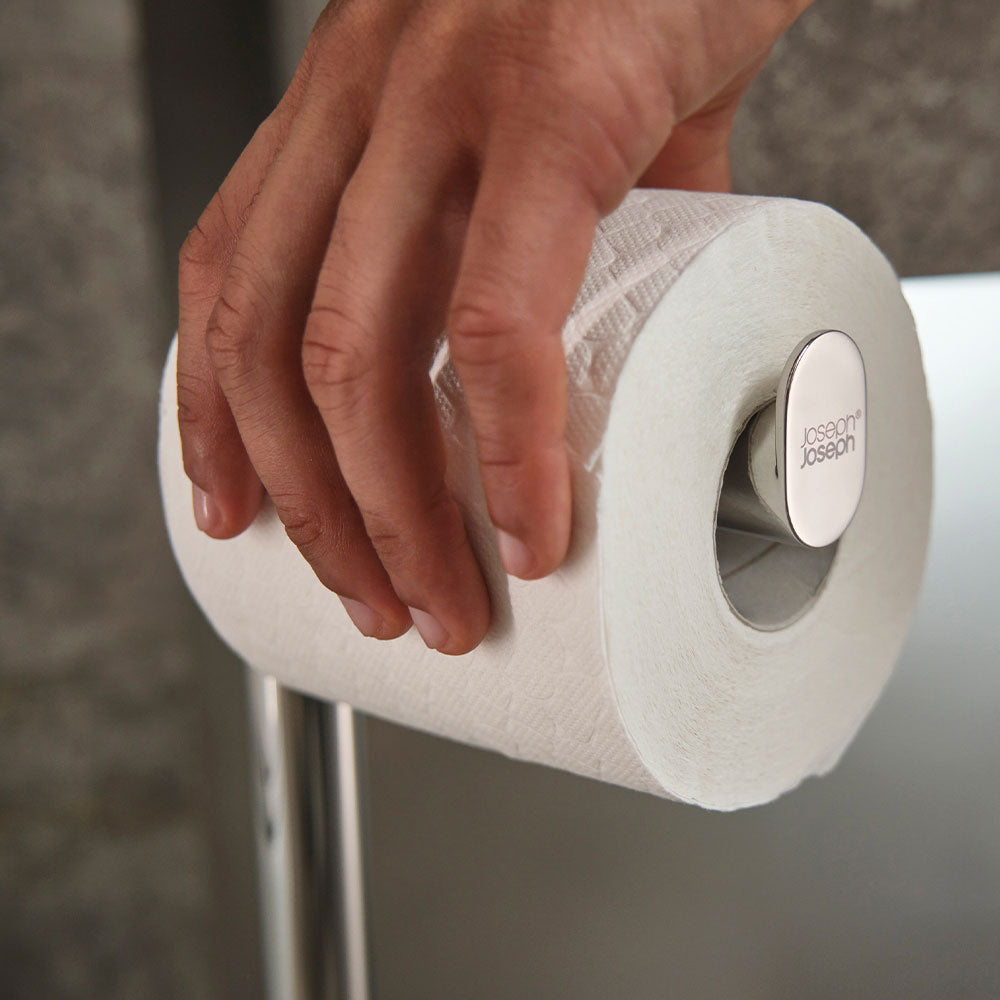 Joseph Joseph EasyStore Luxe 2-in-1 Toilet Roll Stand