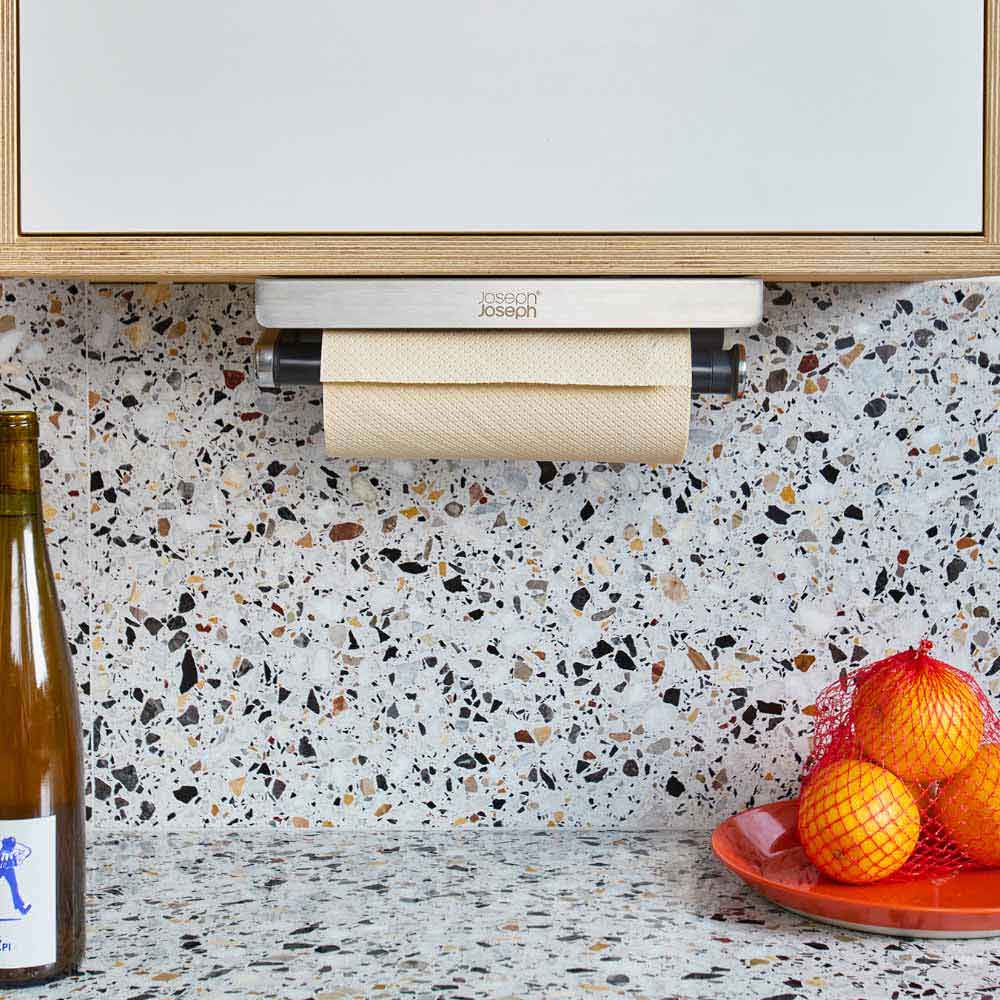 Joseph Joseph Rollgrip Under-Shelf Easy-Tear Kitchen Roll Holder at MyHouse