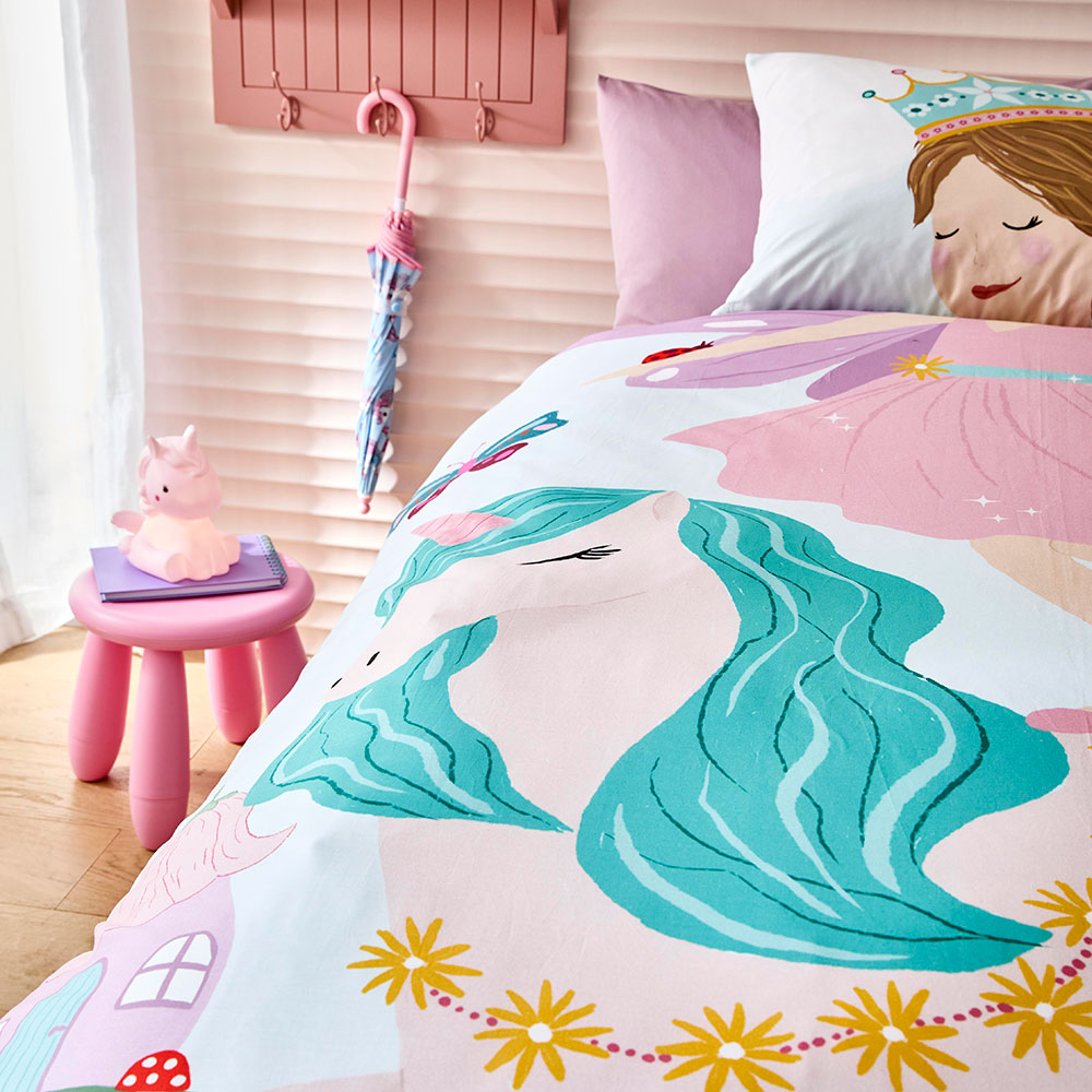 MyHouse Kids Fairy Princess Quilt Cover Set