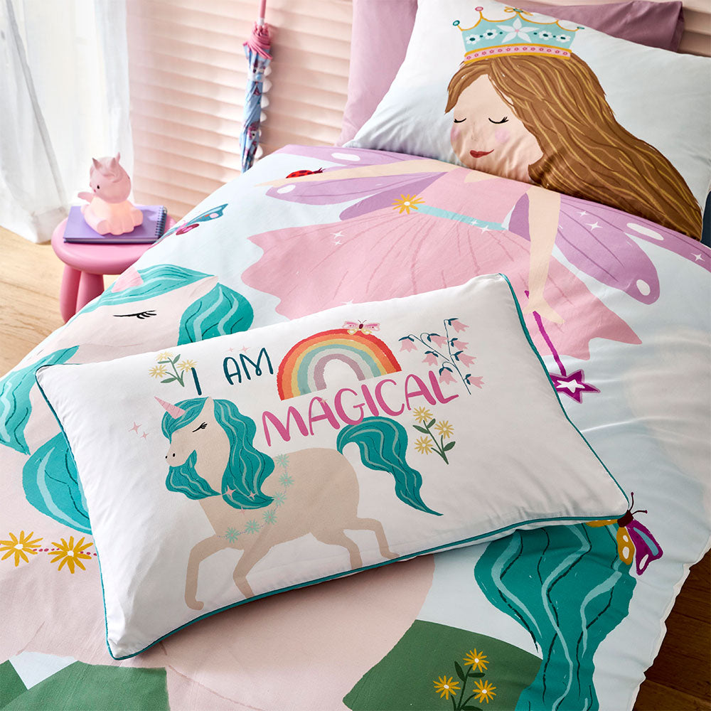 MyHouse Kids Fairy Princess Quilt Cover Set