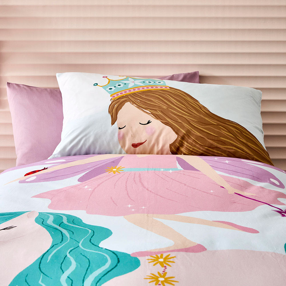 MyHouse Kids Fairy Princess Quilt Cover Set