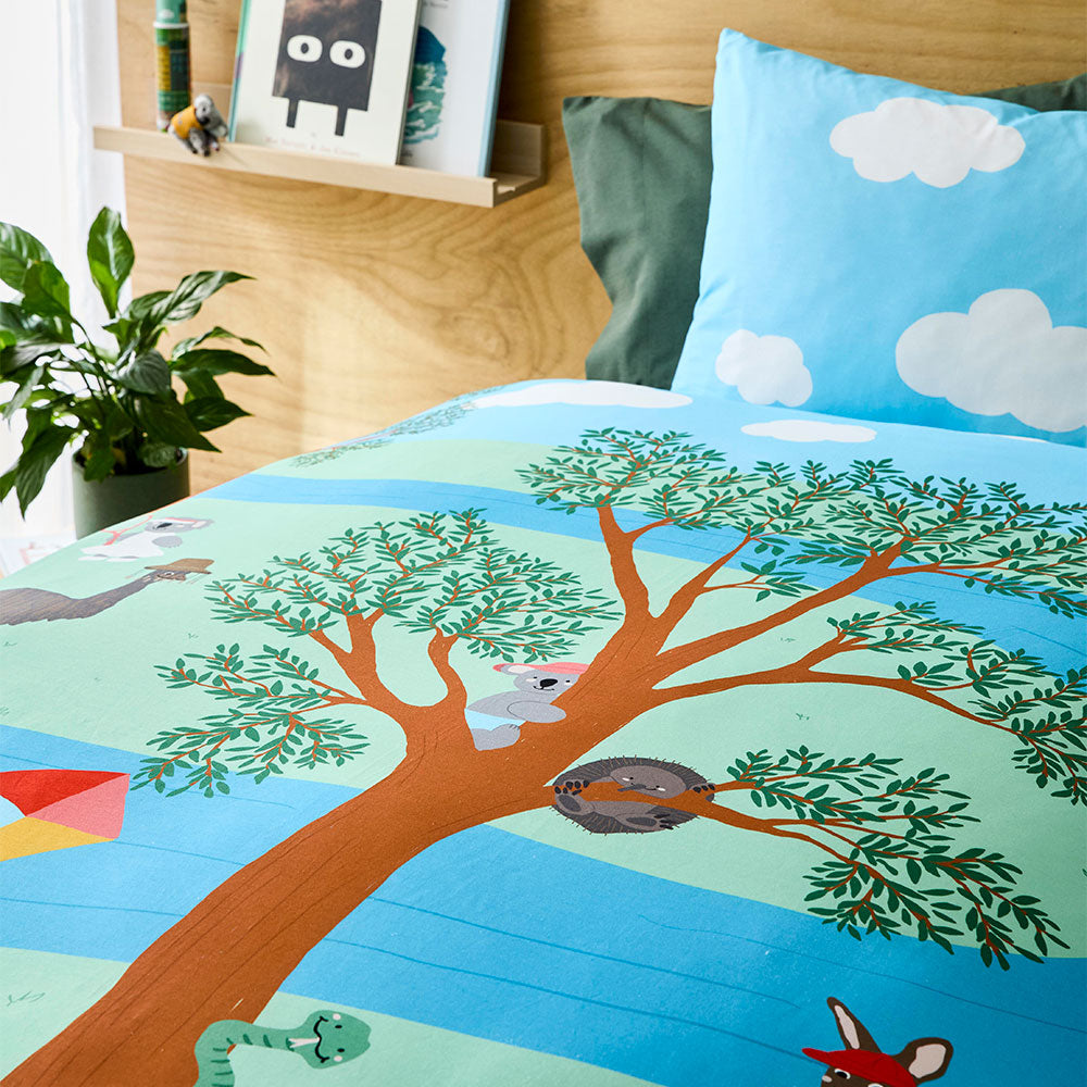 MyHouse Kids Aussie Friends Quilt Cover Set