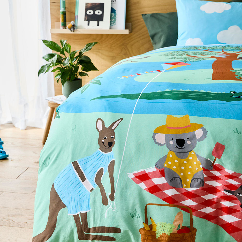 MyHouse Kids Aussie Friends Quilt Cover Set