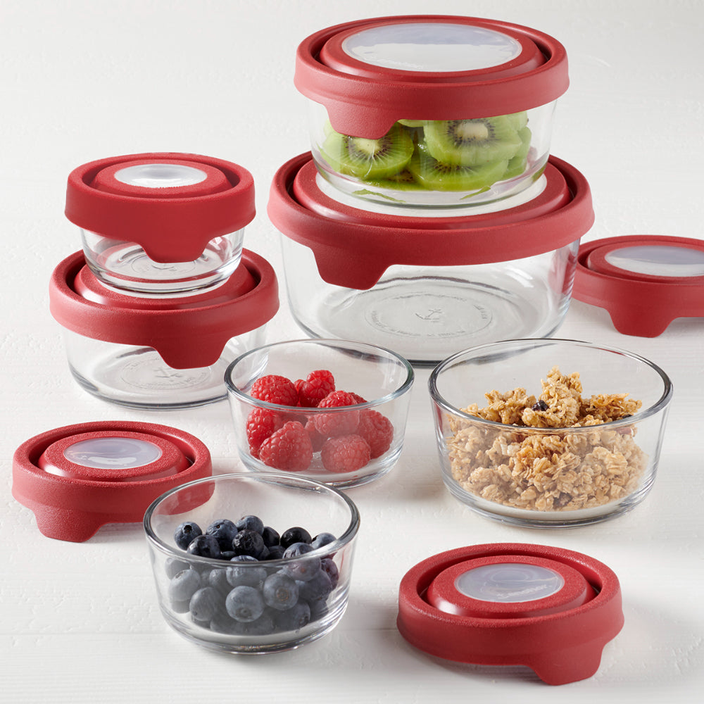 Anchor Hocking Trueseal Storage Container Round 14 Piece Set Set
