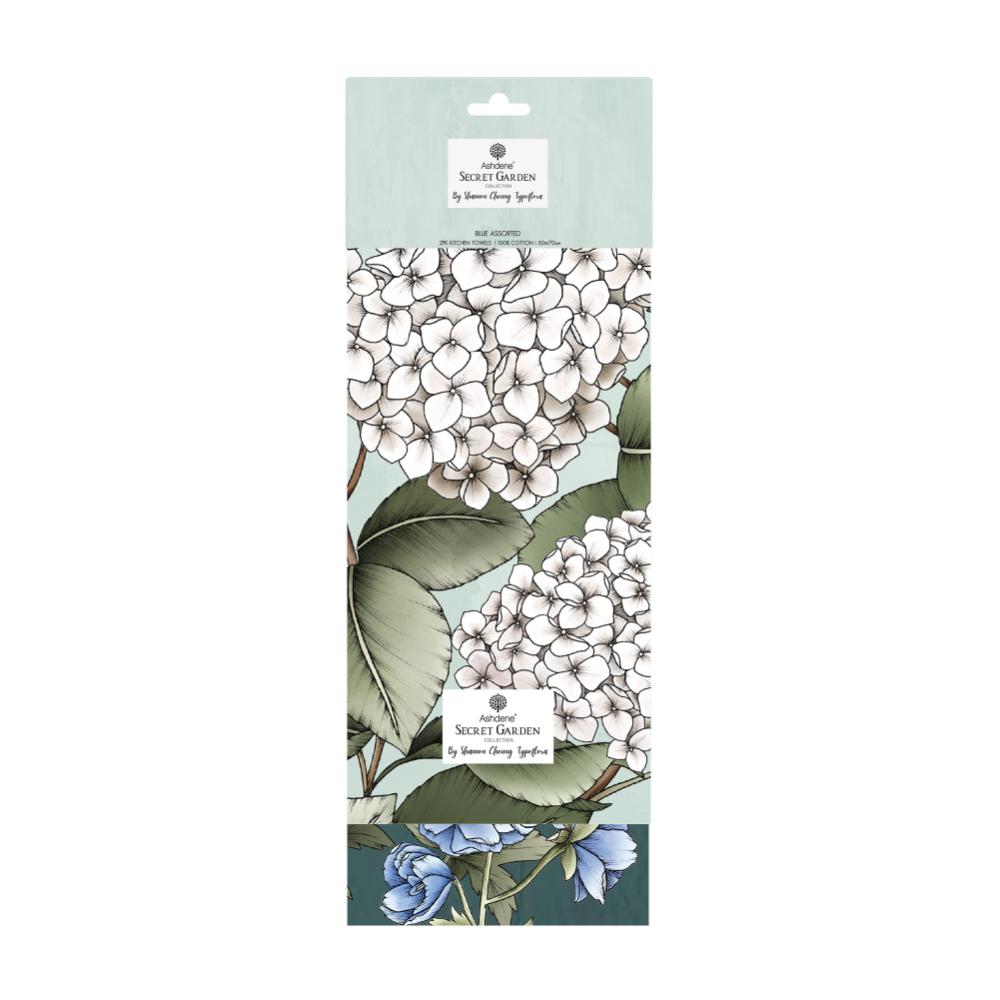Ashdene Secret Garden Set of 2 Kitchen Towels