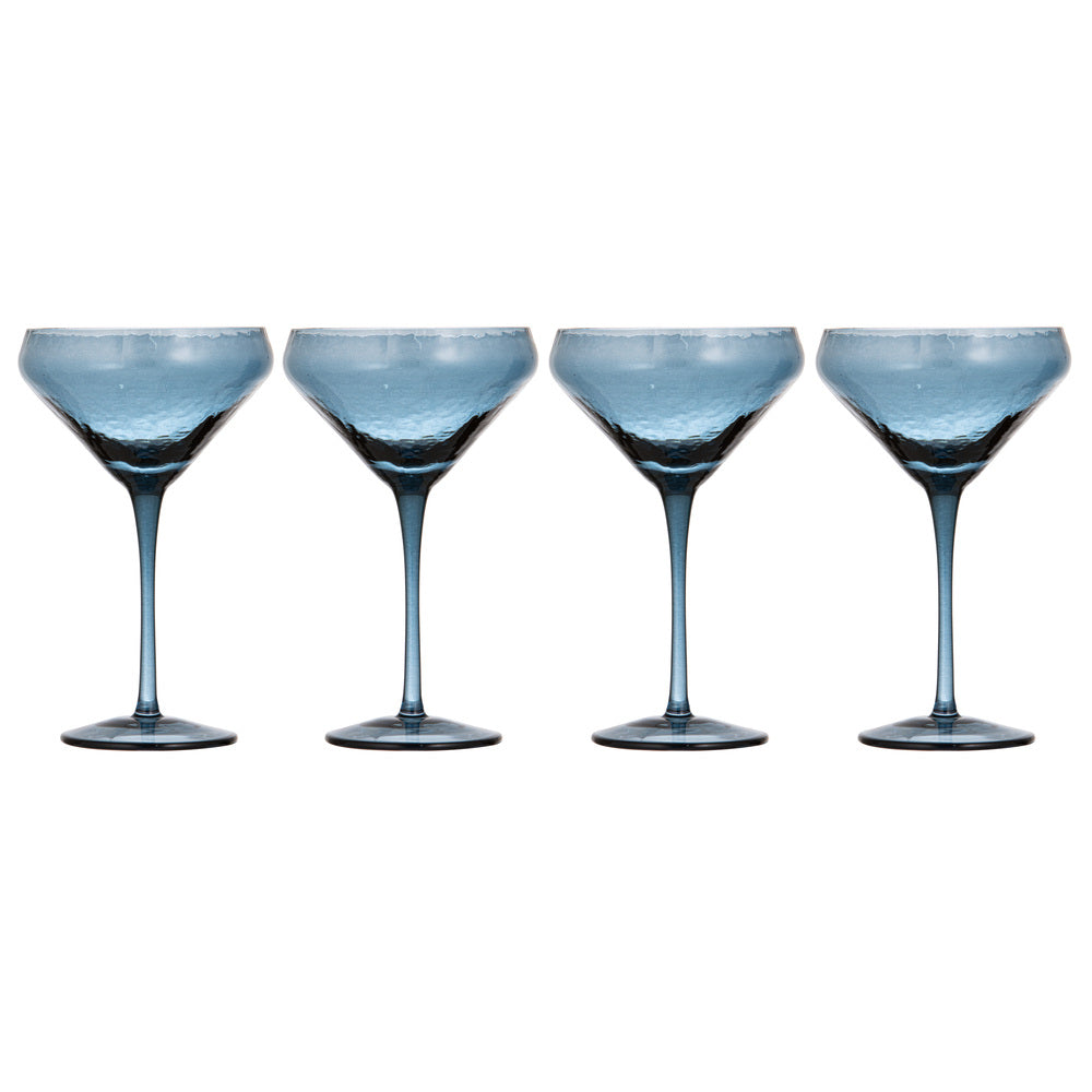 Ladelle Flynn Set of 4 Coupe Glasses