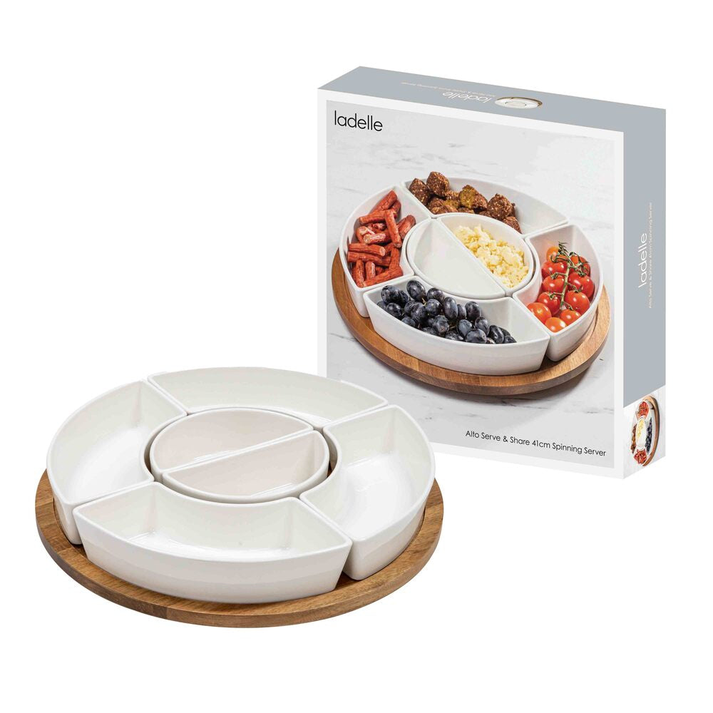 Ladelle Alto Serve & Share Spinning Server 41cm