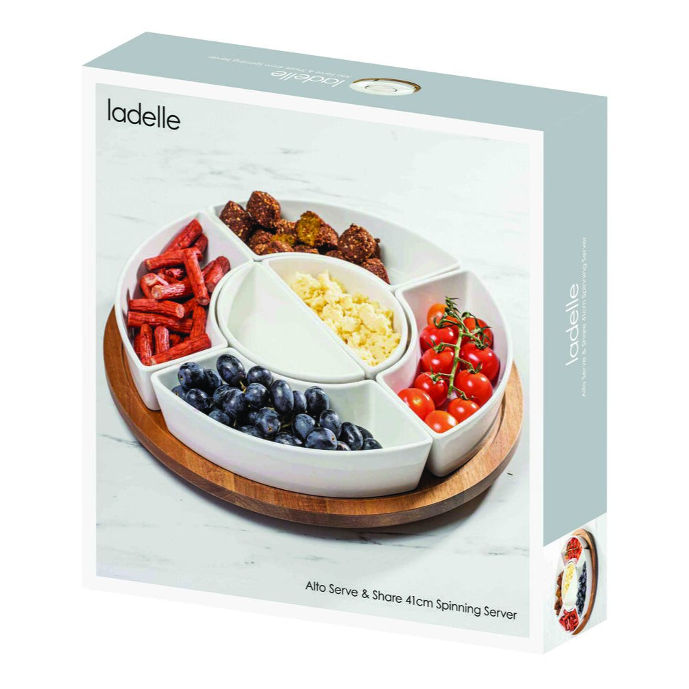 Ladelle Alto Serve & Share Spinning Server 41cm
