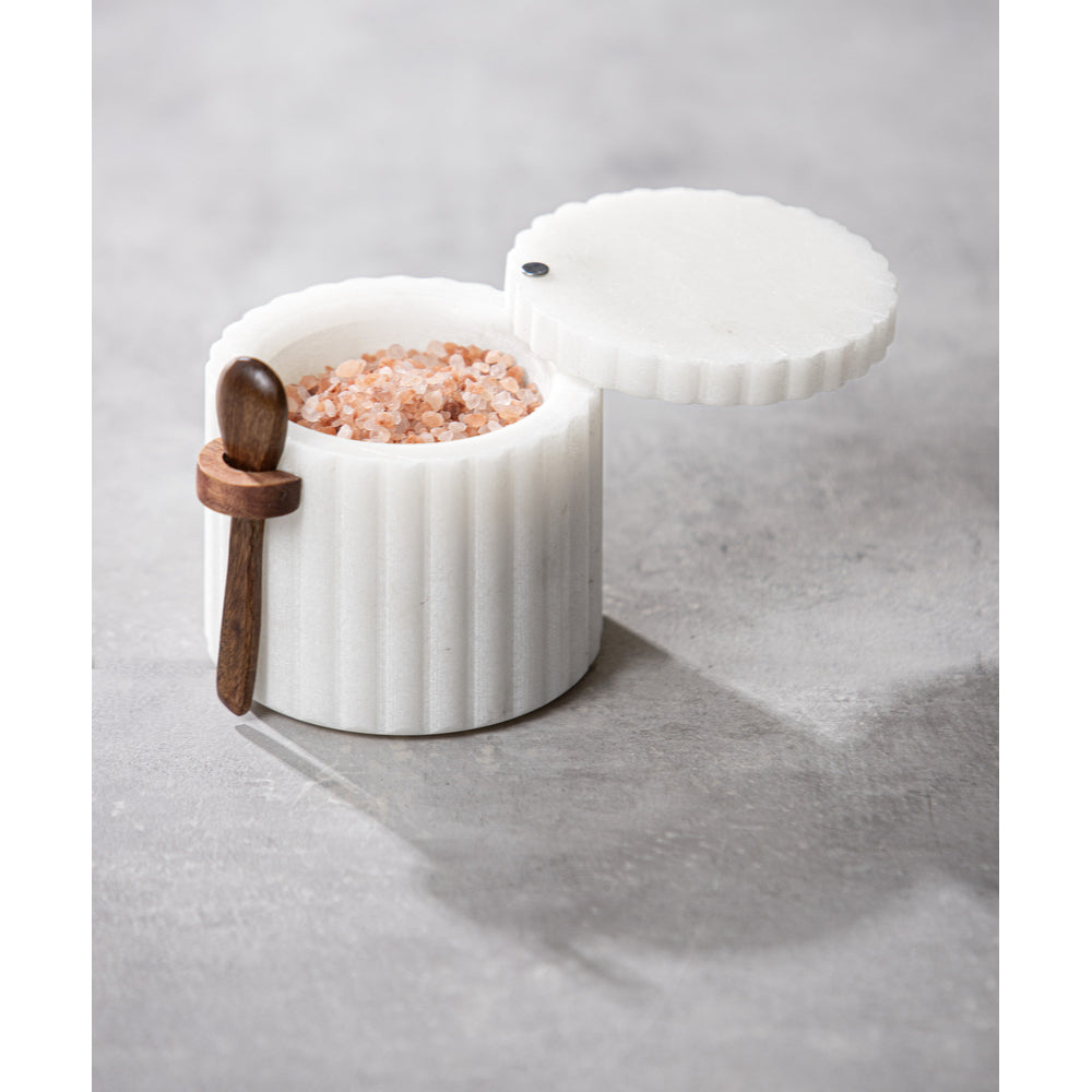 Ladelle Mason Salt Cellar with Spoon