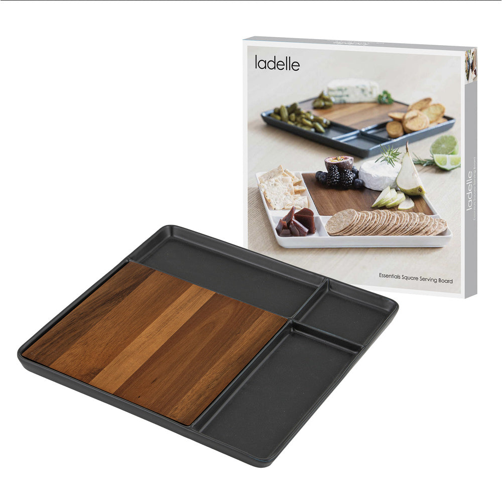Ladelle Essentials Square Serving Board