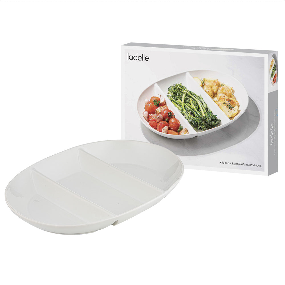 Ladelle Alto Serve & Share 3 Part Bowl 40cm