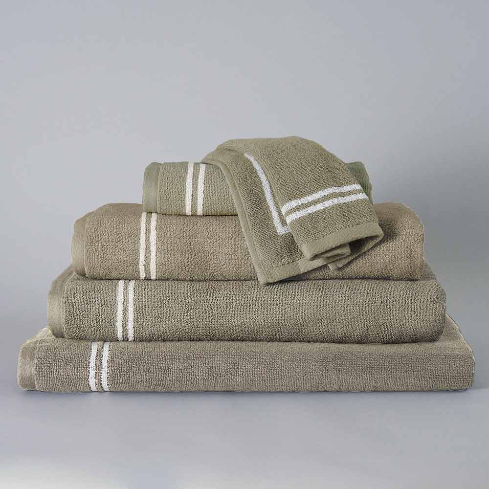 Private Collection Astoria Bath Towel Collection - Moss - MyHouse