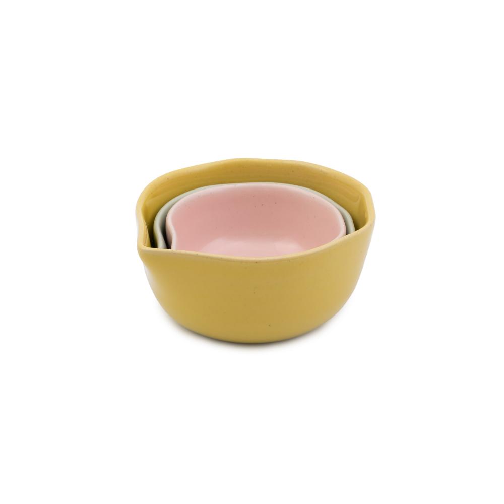 Jamie Oliver Big Love Set of 3 Pinch-Me Pots at MyHouse