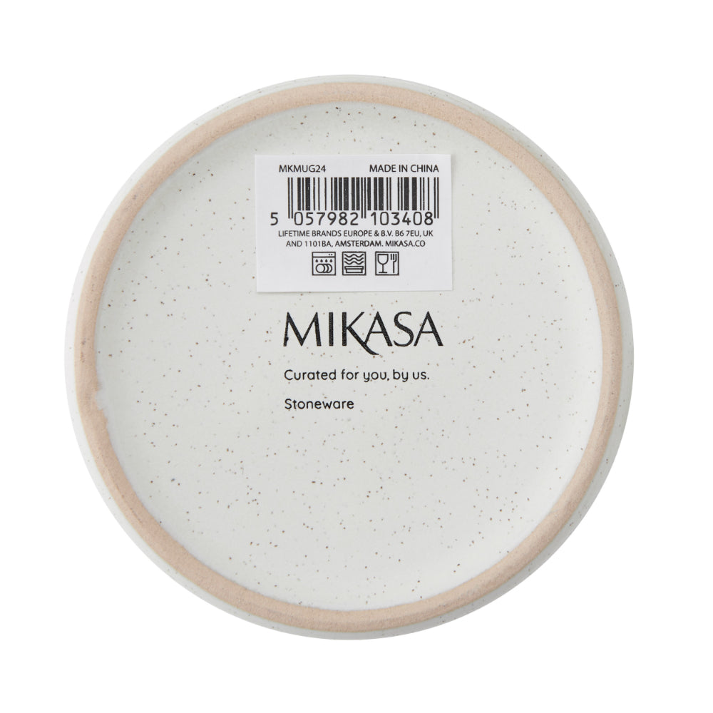 Mikasa Scallop Print Mug 380ml