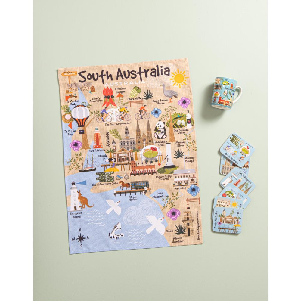 Ashdene Land Down Under Set of 6 Coasters