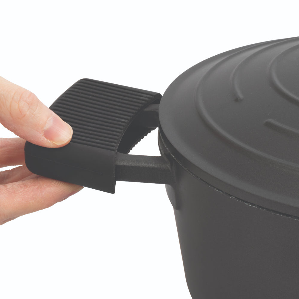 Mastercraft Set Of 3 Silicone Handle Covers Black