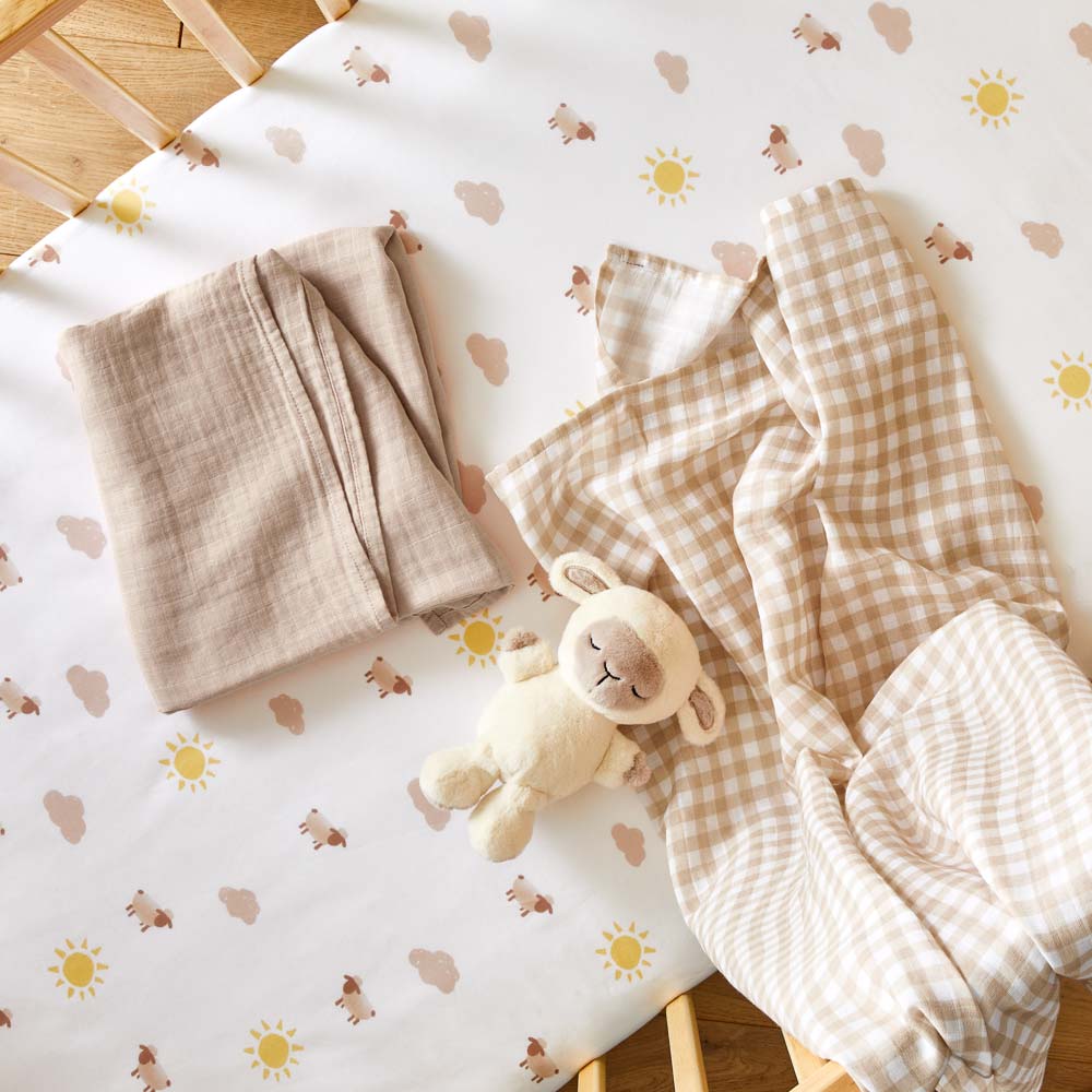 MyHouse Baby Cot Fitted Sheet