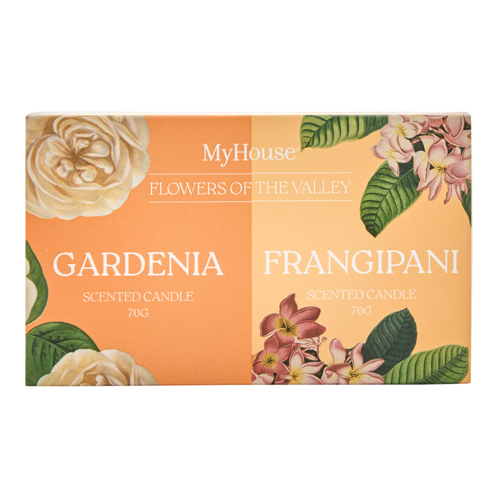 MyHouse Flowers of the Valley Candle Set
