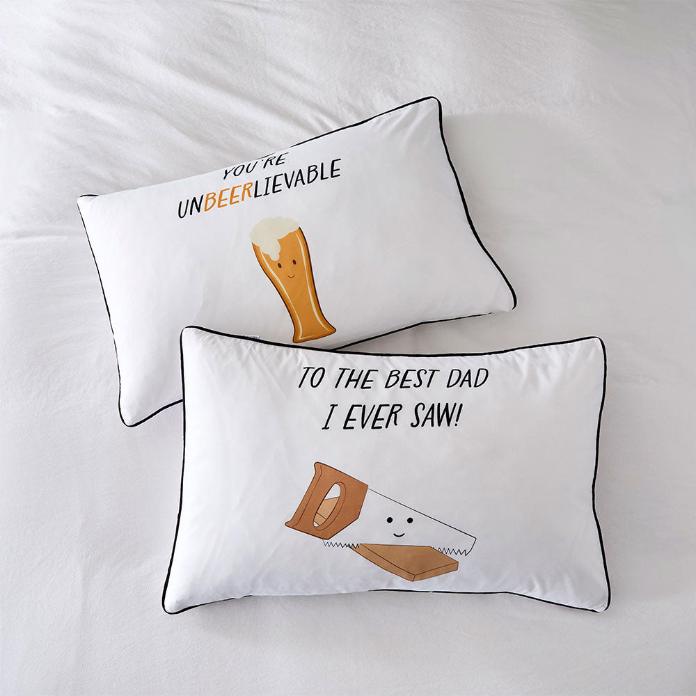 Adorn Living Novelty Pillowcase Perfect Pair